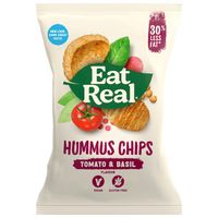 Eat Real Hummus Chips -Tomato & Basil